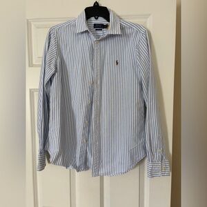 Polo by Ralph Lauren Blue Striped Shirt